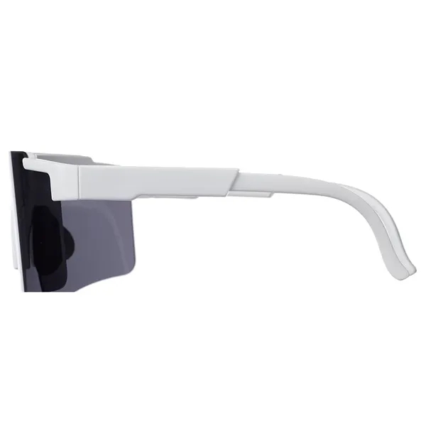 Brandon UV400 Sports Shield Sunglasses
