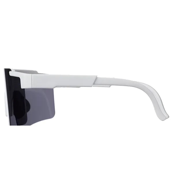 Brandon UV400 Sports Shield Sunglasses