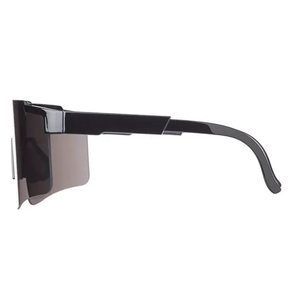 Brandon UV400 Sports Shield Sunglasses