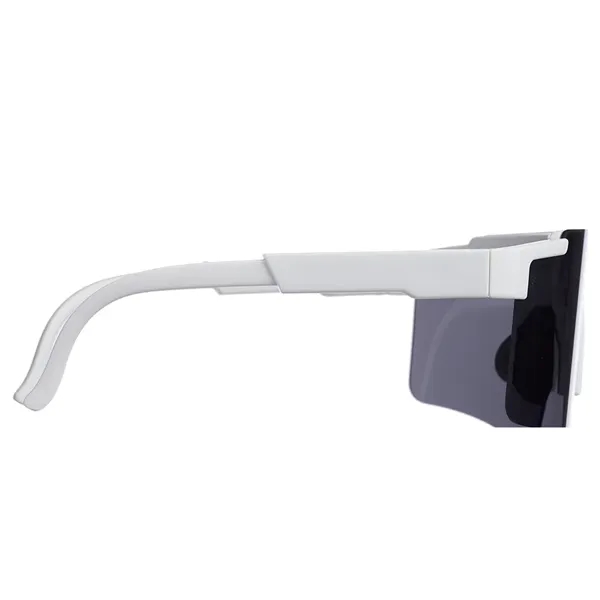 Brandon UV400 Sports Shield Sunglasses