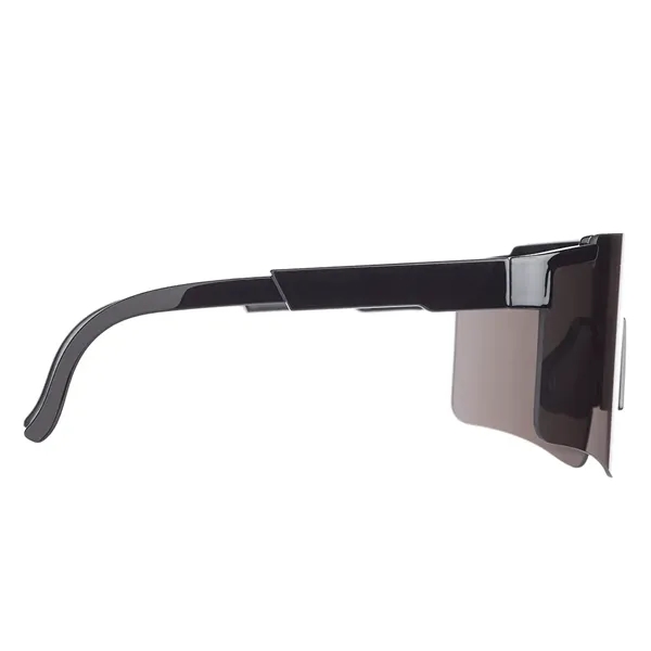 Brandon UV400 Sports Shield Sunglasses