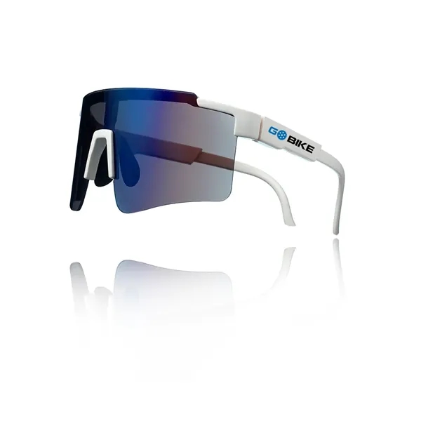 Brandon UV400 Sports Shield Sunglasses