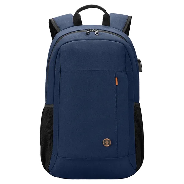 SwissDigital® ARBON RFID Travel Business Backpack