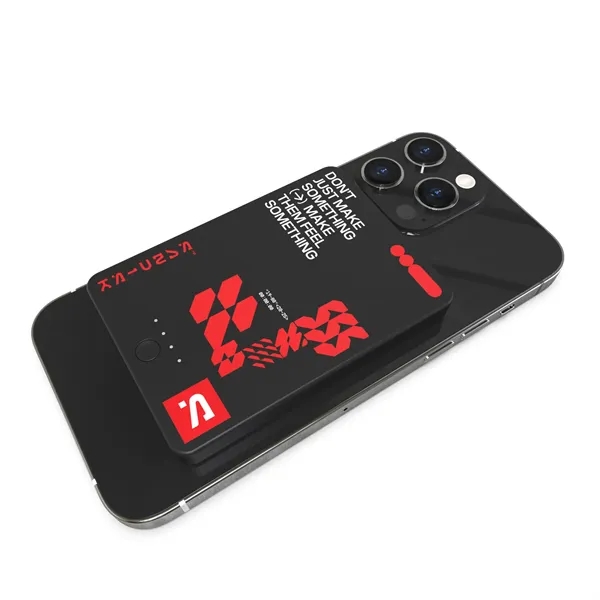 Pulse : UL Listed Magnetic Wireless Phone Charger black