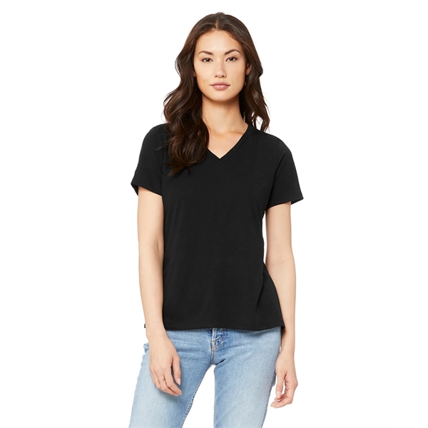 Bella + Canvas Ladies' Relaxed Jersey V-Neck T-Shirt - Bella + Canvas Ladies' Relaxed Jersey V-Neck T-Shirt - Image 47 of 218