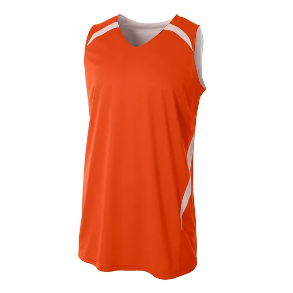 A4 Adult Performance Double Reversible Basketball Jersey - A4 Adult Performance Double Reversible Basketball Jersey - Image 6 of 18