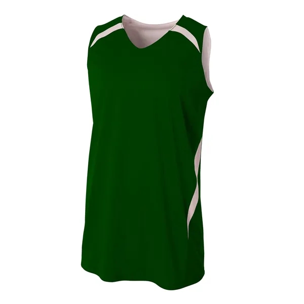 A4 Adult Performance Double Reversible Basketball Jersey - A4 Adult Performance Double Reversible Basketball Jersey - Image 7 of 18