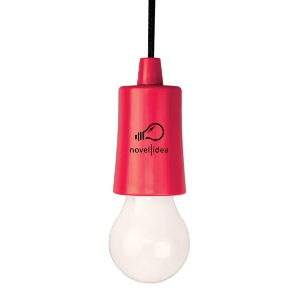 Red Bulb Shaped LED with Cord - Red Bulb Shaped LED with Cord - Image 0 of 0