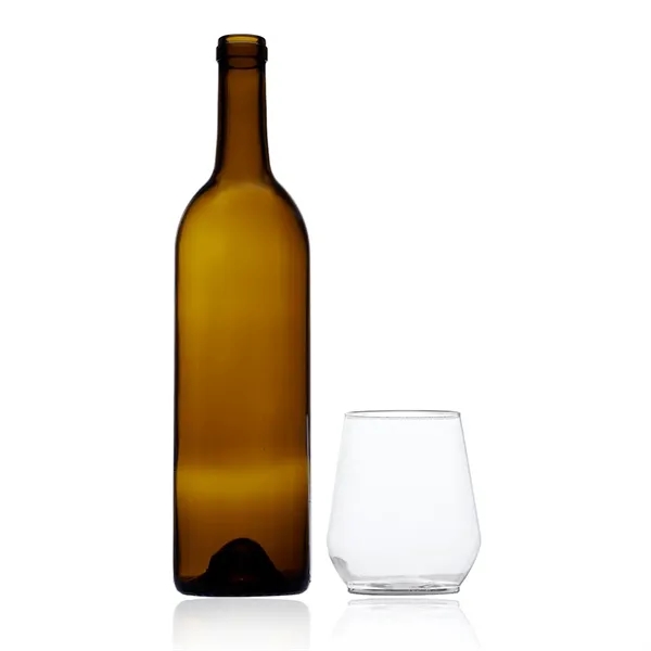 12 oz. Stemless Plastic Wine Glass - 12 oz. Stemless Plastic Wine Glass - Image 3 of 3