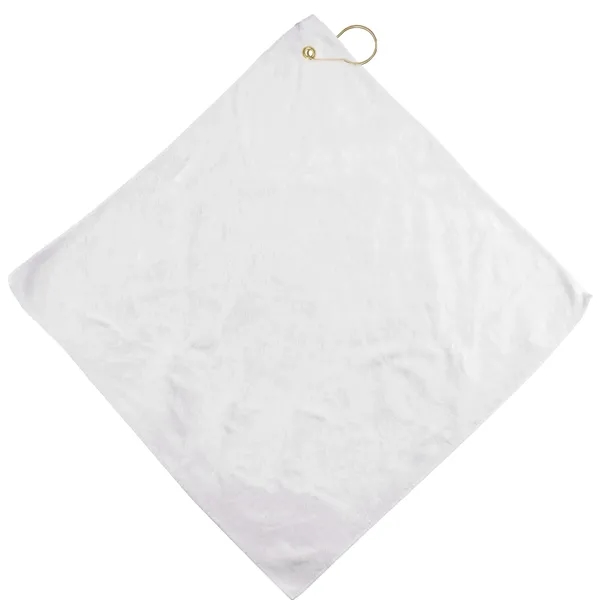 16'' X 16'' Full Color Microfiber Golf Towel