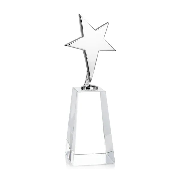 Tuscany Chrome Star VividPrint™ Award on Novita Base - Clear