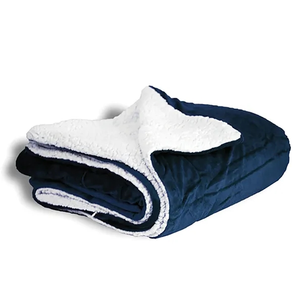 Mink Sherpa Blanket - Mink Sherpa Blanket - Image 4 of 11