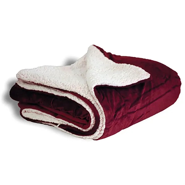 Mink Sherpa Blanket - Mink Sherpa Blanket - Image 5 of 11