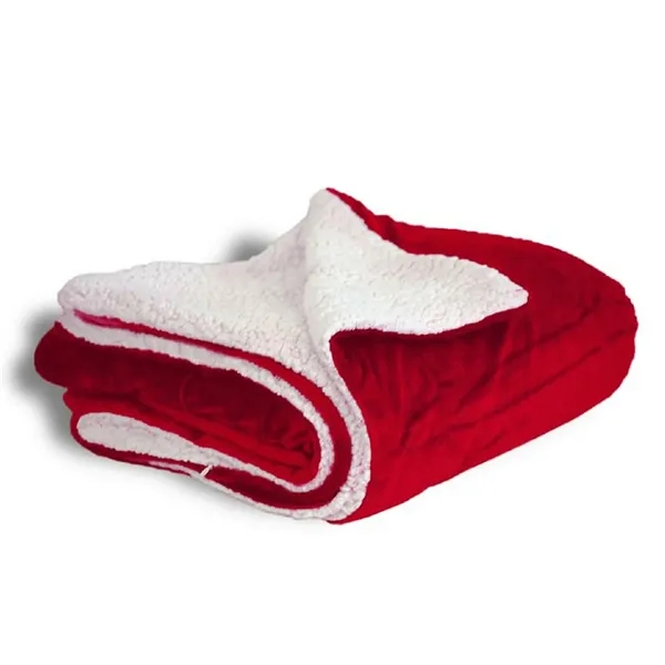 Mink Sherpa Blanket - Mink Sherpa Blanket - Image 6 of 11