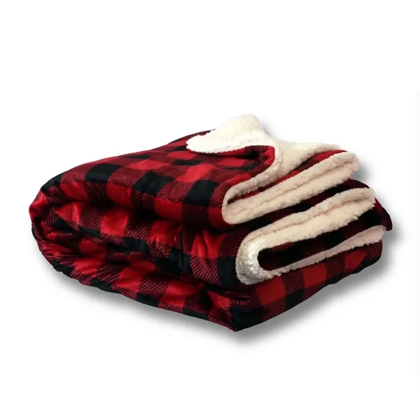 Mink Sherpa Blanket - Mink Sherpa Blanket - Image 10 of 11