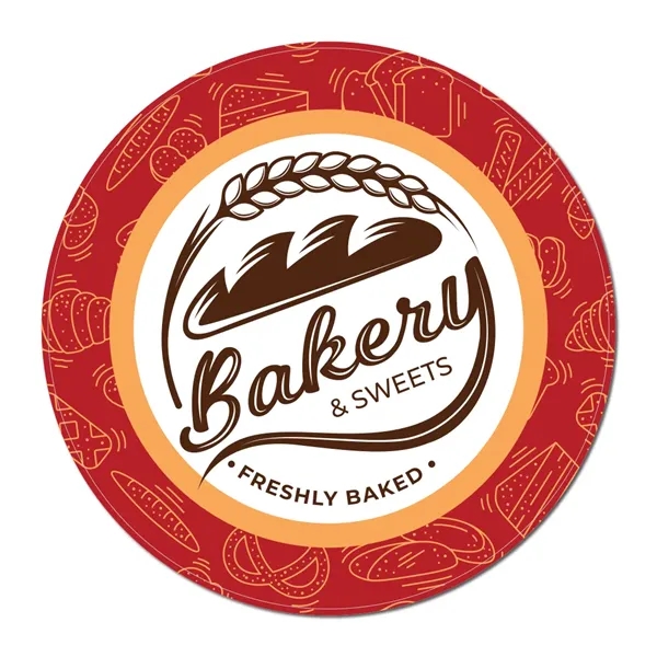 3" x 3" Stock-Shaped Sticker