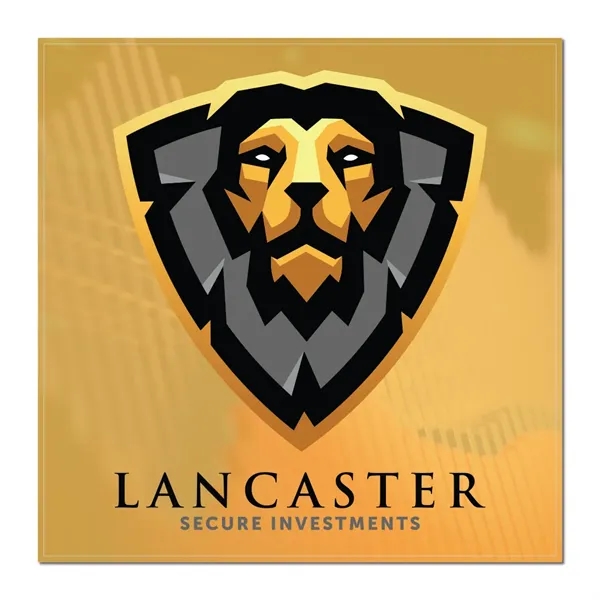 3" x 3" Stock-Shaped Sticker