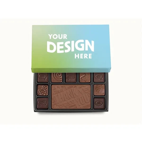 19-Piece Chocolate Gift Set with Personalized Packaging