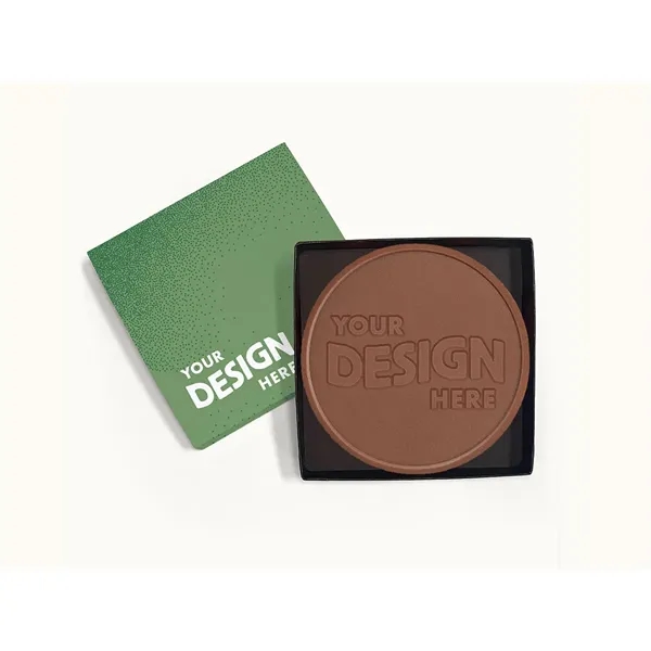 Custom Decorated Chocolate Shape w/ Classic Packaging