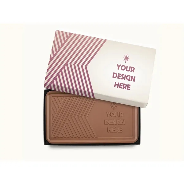 Epic 1lb. Engraved Chocolate Bar w/Luxury Custom Packaging