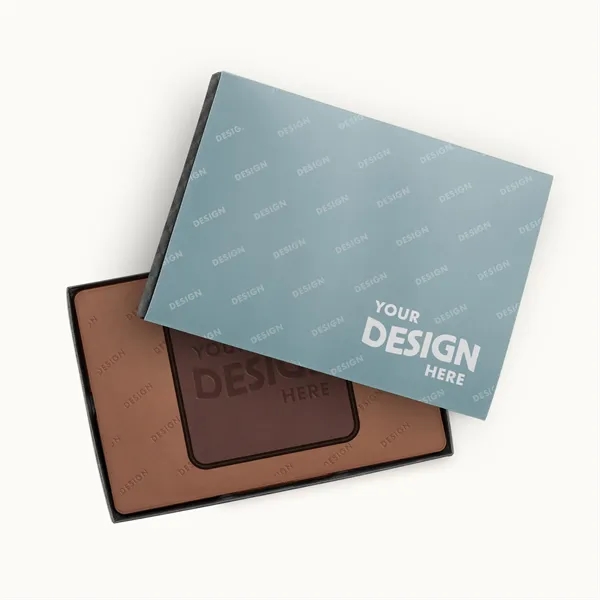3oz. Combo Chocolate Bar with 4"x6" Gift Box
