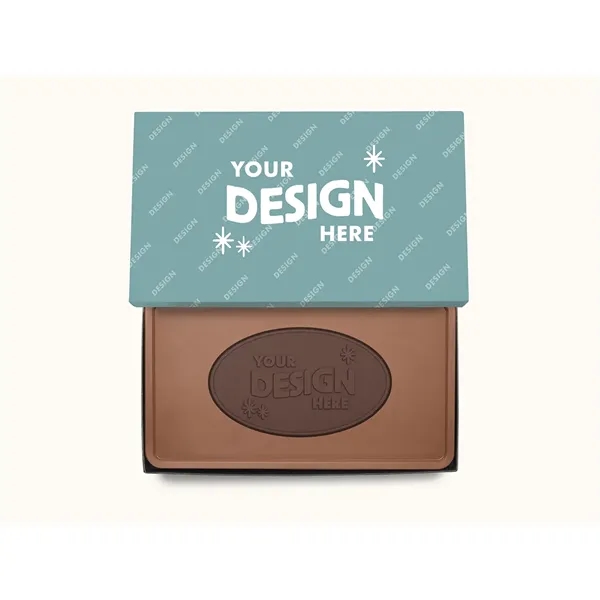 Giant 2lb. Engraved Combo Chocolate Bar w/ Classic Packaging