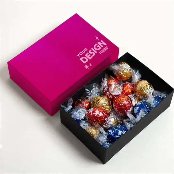 12-Piece Lindor Truffle Gift Set w/ Luxury Custom Packaging