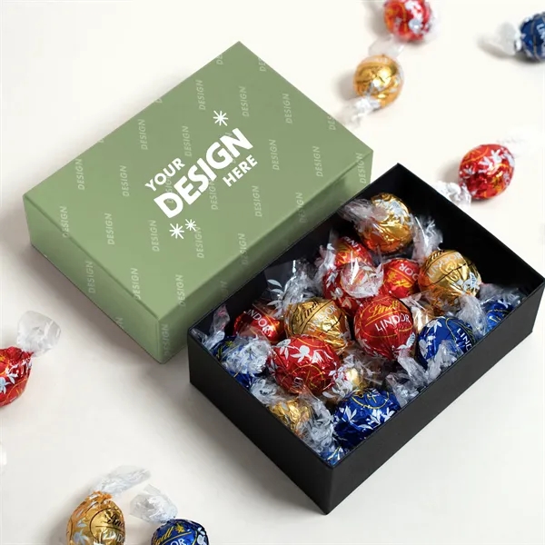 18-Piece Lindor Truffle Gift Set w/ Luxury Custom Packaging