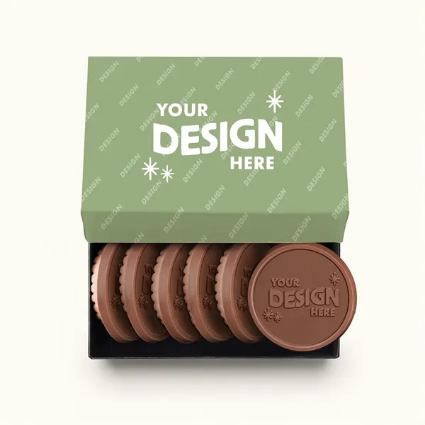 Chocolate Shortbread Cookie Gift Set w/ Luxury Packaging