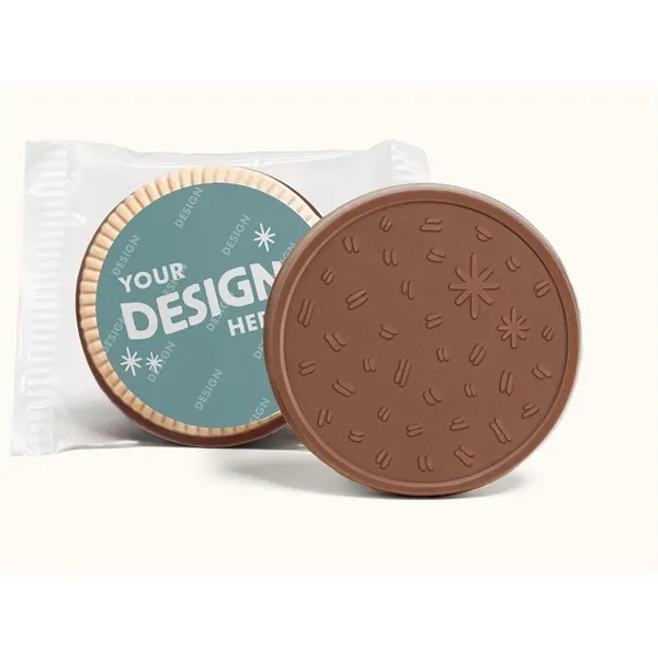 Custom Four-Bite Sugar Cookie Quick Ship TC Chocolate