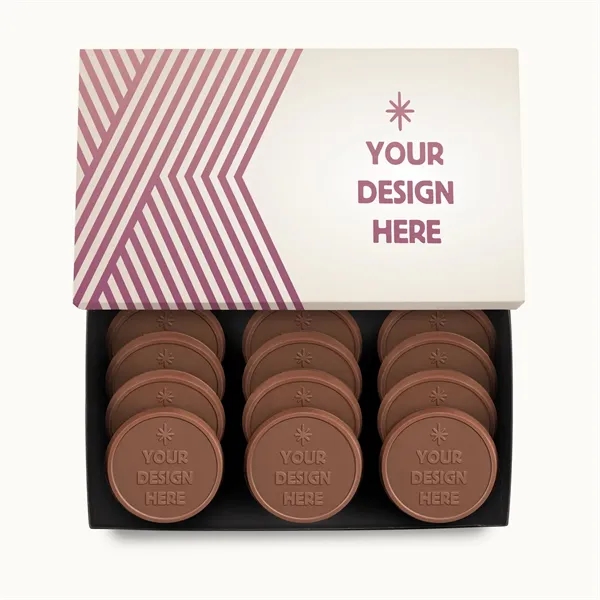 Gourmet 12-Piece Chocolate Cookie Gift Set w/ Luxe Packaging