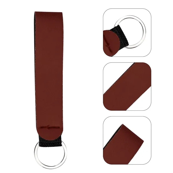 Floating Wrist Strap Neoprene Keychain Key Holder