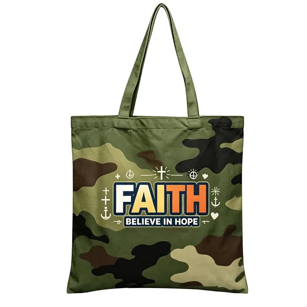 All Over Print 12Oz Canvas Shopping Tote Bag