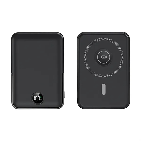 10000 mAh Power Bank & wireless charger w/ Phone Stand