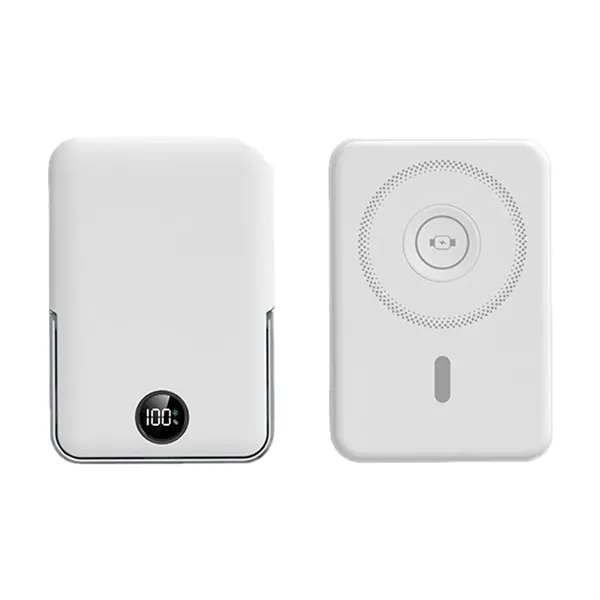 10000 mAh Power Bank & wireless charger w/ Phone Stand