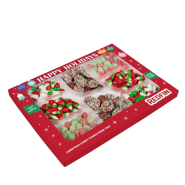Holiday Treats Charcuterie Tray in Custom Box