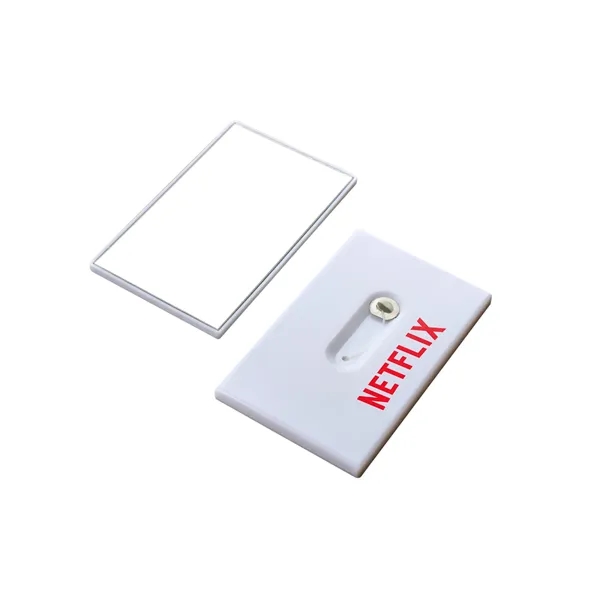 Credit Card Style Dental Floss with Mirror