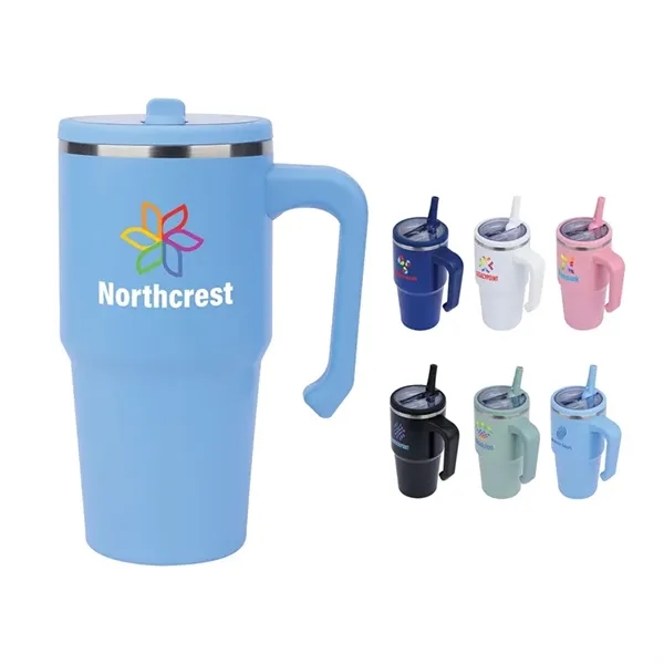 Nolan 20 oz. Double Wall Steel Vacuum Travel Mug