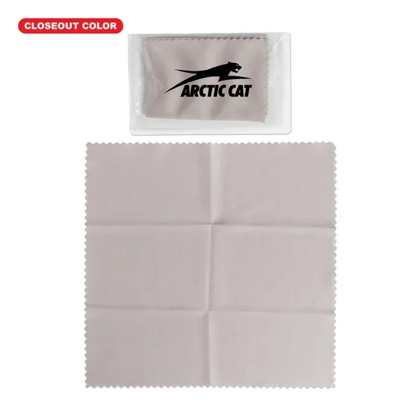 6" x 6" Microfiber Cloth in Pouch
