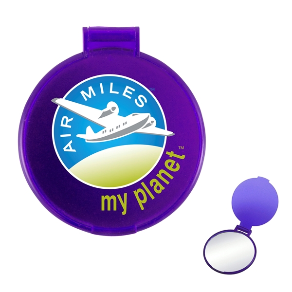Round Compact Mirror - Round Compact Mirror - Image 6 of 9