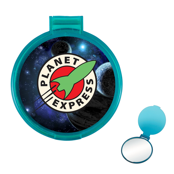 Round Compact Mirror - Round Compact Mirror - Image 8 of 9