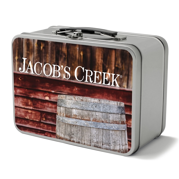 Retro Lunchbox & Single 10 Oz. Stemless Wine - Retro Lunchbox & Single 10 Oz. Stemless Wine - Image 16 of 18