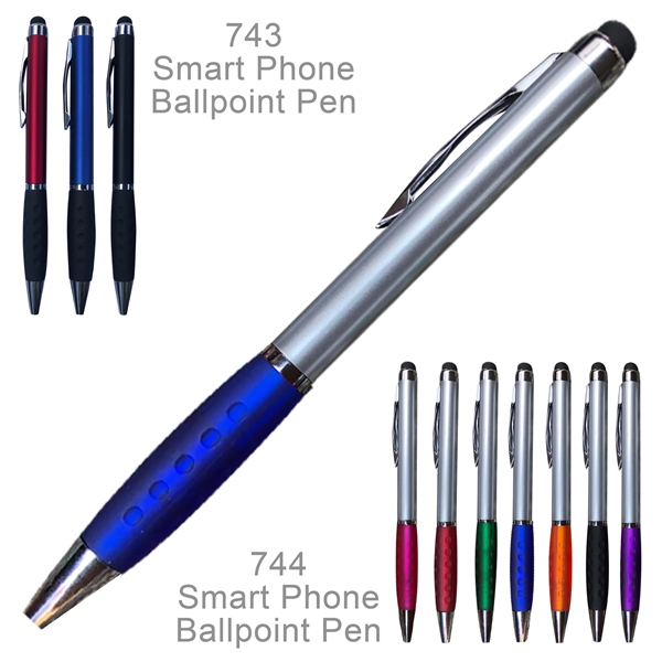 Popular Smart Phone & Tablet Touch Tip Ballpoint Pens - Popular Smart Phone & Tablet Touch Tip Ballpoint Pens - Image 2 of 7