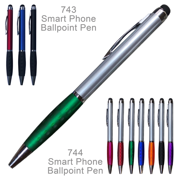Popular Smart Phone & Tablet Touch Tip Ballpoint Pens - Popular Smart Phone & Tablet Touch Tip Ballpoint Pens - Image 3 of 7