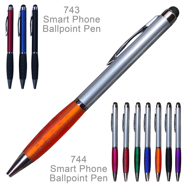Popular Smart Phone & Tablet Touch Tip Ballpoint Pens - Popular Smart Phone & Tablet Touch Tip Ballpoint Pens - Image 4 of 7