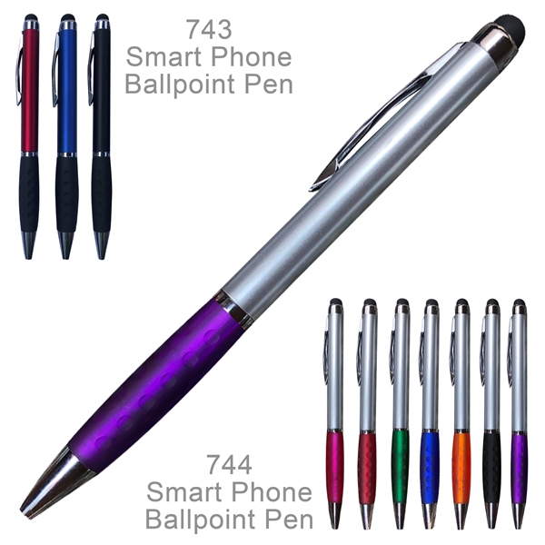 Popular Smart Phone & Tablet Touch Tip Ballpoint Pens - Popular Smart Phone & Tablet Touch Tip Ballpoint Pens - Image 6 of 7