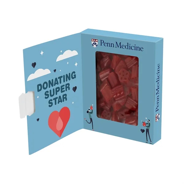 Custom Book Window Box - Licorice Bites