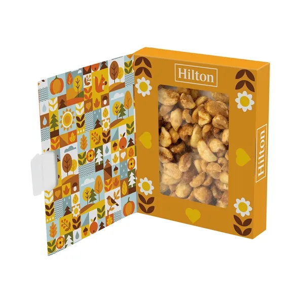 Custom Book Window Box - Honey Roasted Peanuts