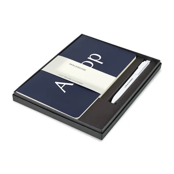 Moleskine® Large Volant and GO Pen Gift Set
