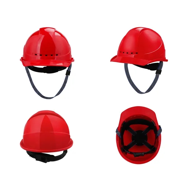 Construction Hard Hat With Chin Strap